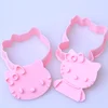 Kitty cat plastic cookie cutter