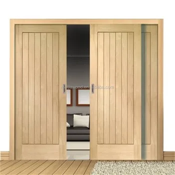 Plank Style Interior V Groove Solid Wooden Door Interior Barn Door Slab For Sale Buy Interior Barn Door For Sale Solid Wood Door Slab Wood Veneer