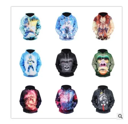 

Wholesales Unisex Sublimation Printed Hooded Sweatshirt 3d Digital Print pullover hoodies, N/a