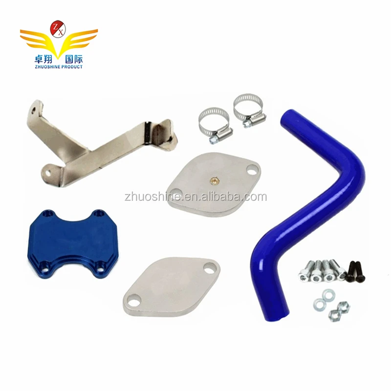 Truck Egr Cooler & Throttle Valve Delete Kit For 20132018 Dodge 6.7l