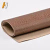 widely used waterproof woven backing PVC flocking synthetic leather for car seat