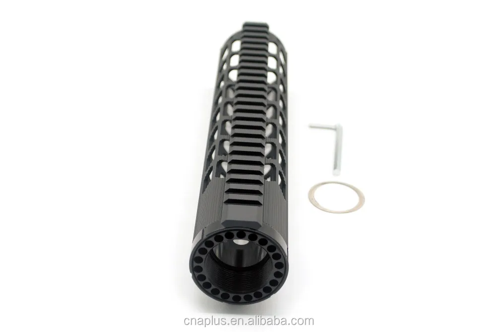 
Black 10 Inches Ultralight Free Float Keymod Handguard for .308/7.62 Rifle with Rail Mount System fits AR-10 and LR_308 