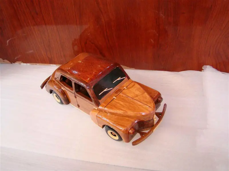 wooden model cars