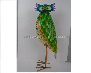 Garden And Home Decoration Craft Art Metal Owl Bird Prices Owl