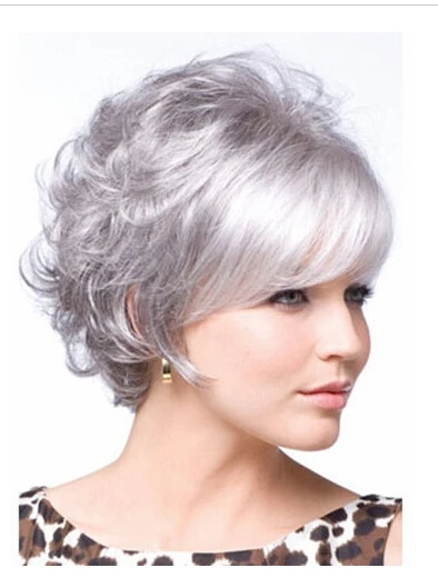 Court Argent Cheveux Styles Promotion-Achetez des Court