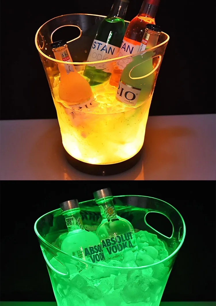 Plastic Ice Buckets For Party And Champagne Ice Buckets&tongs Buckets