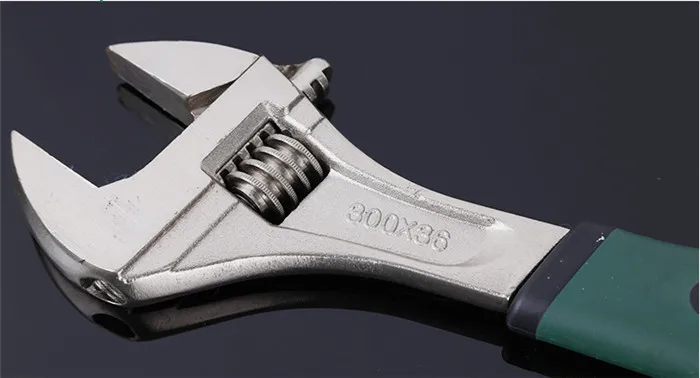 Worksite Hand Tools 10 inch Adjustable Wrench Spanner