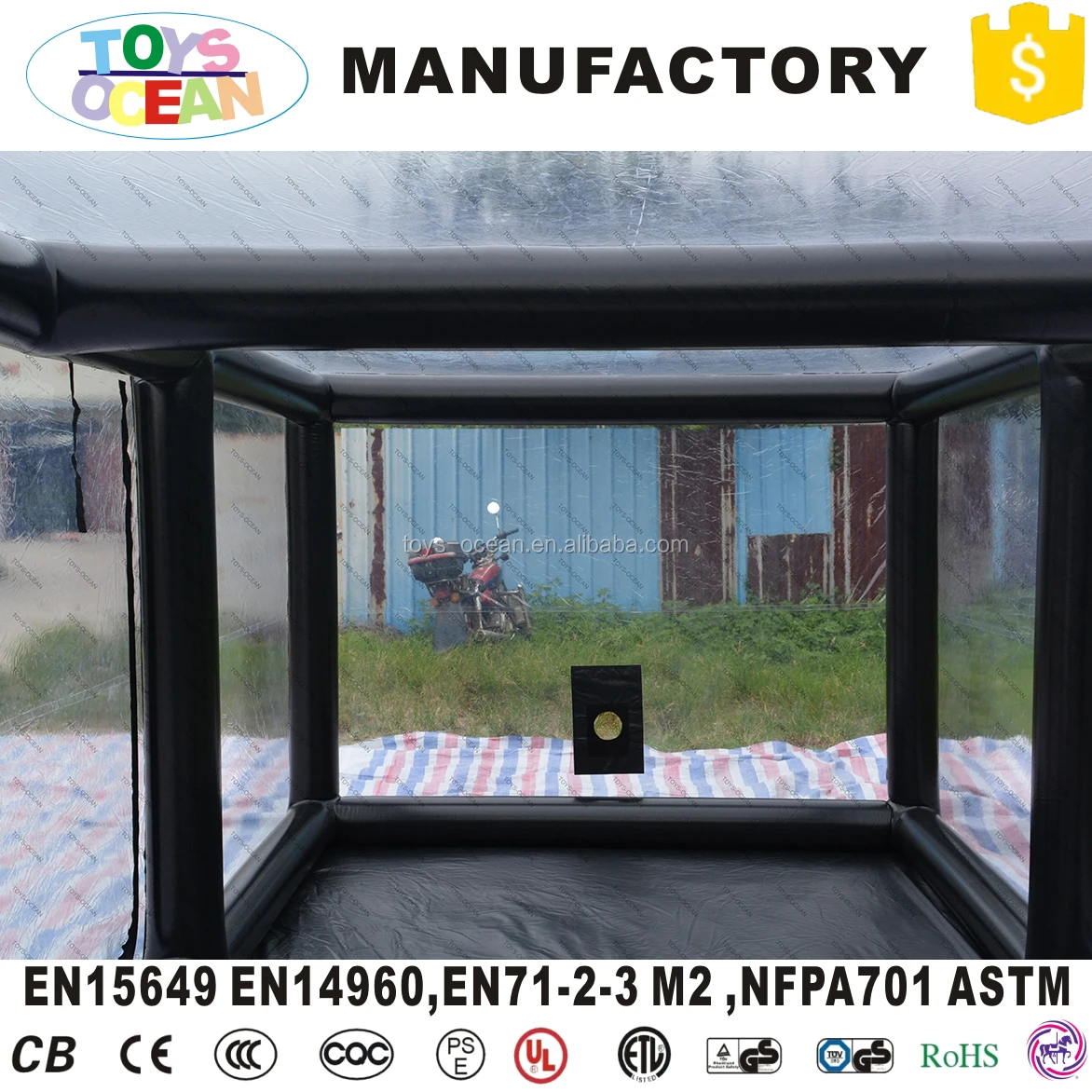 Protection Car Showcase Capsule In Promotion Bike Cover Bubble Capsule