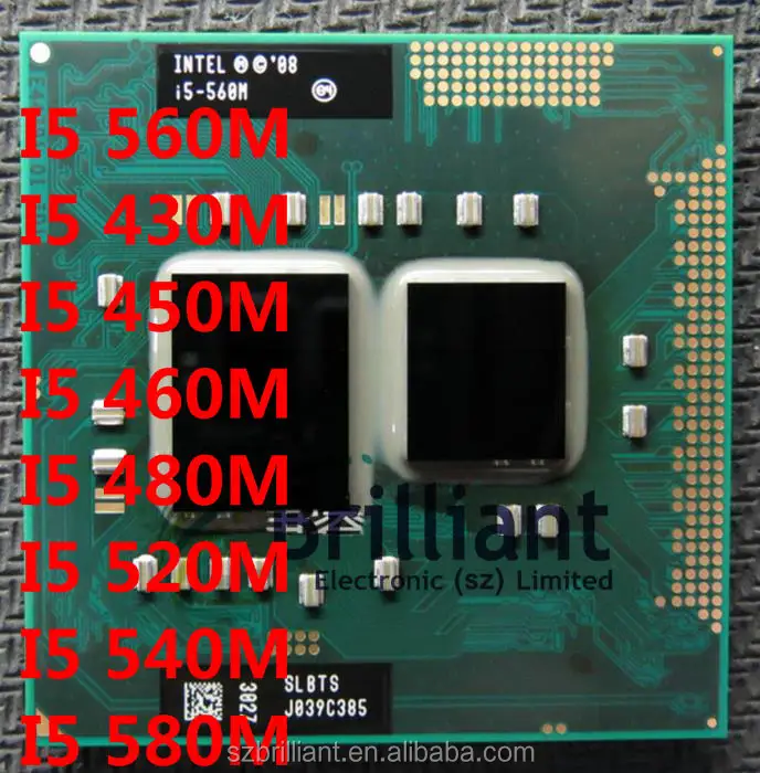 SLBPN CPU 2.5 GT//s//2.26 100/% Work CP80617004161AD Intel Core i5-430M