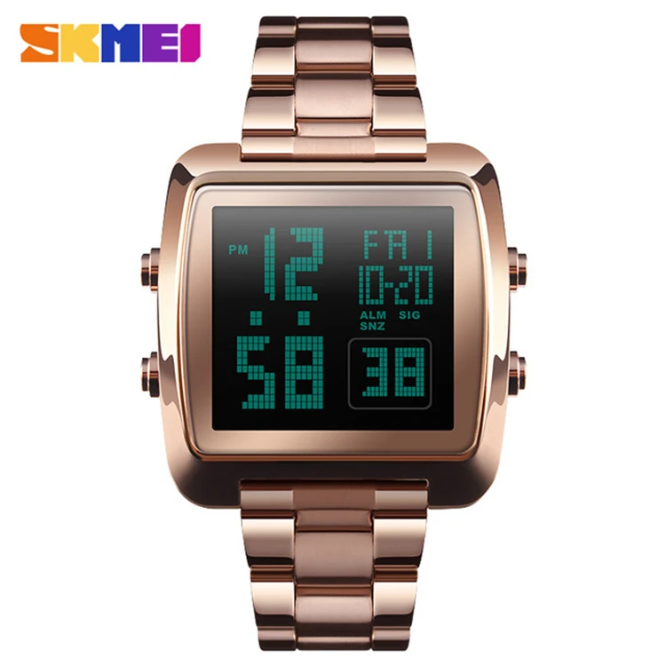 

SKMEI 1369 Top Digital Outdoor Luxury Male Clock Luxury Fashion Countdown Chrono New Men's Watches