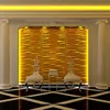 High quality molded pulp 3D mdf wall panels interior pvc wall panel for walls