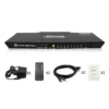 USB2.0 for printers, USB drives, etc with HDCP 2.2 hot key commands analog L/R audio output 4x1 HDMI KVM Switch 4K@60Hz