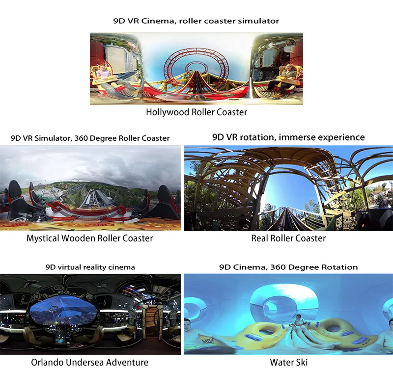 UK And Europe Market 9d VR Cinema Virtual Alliance 360 Degree Rotating VR Chair Cinema VR Room