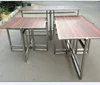 China supplier hotel furniture metal design Buffet table