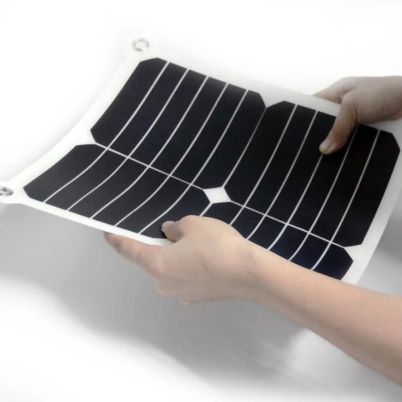 
Portable 5v 13w Flexible Solar Panel Cell Power Battery Charger Portable Outdoor Camping 