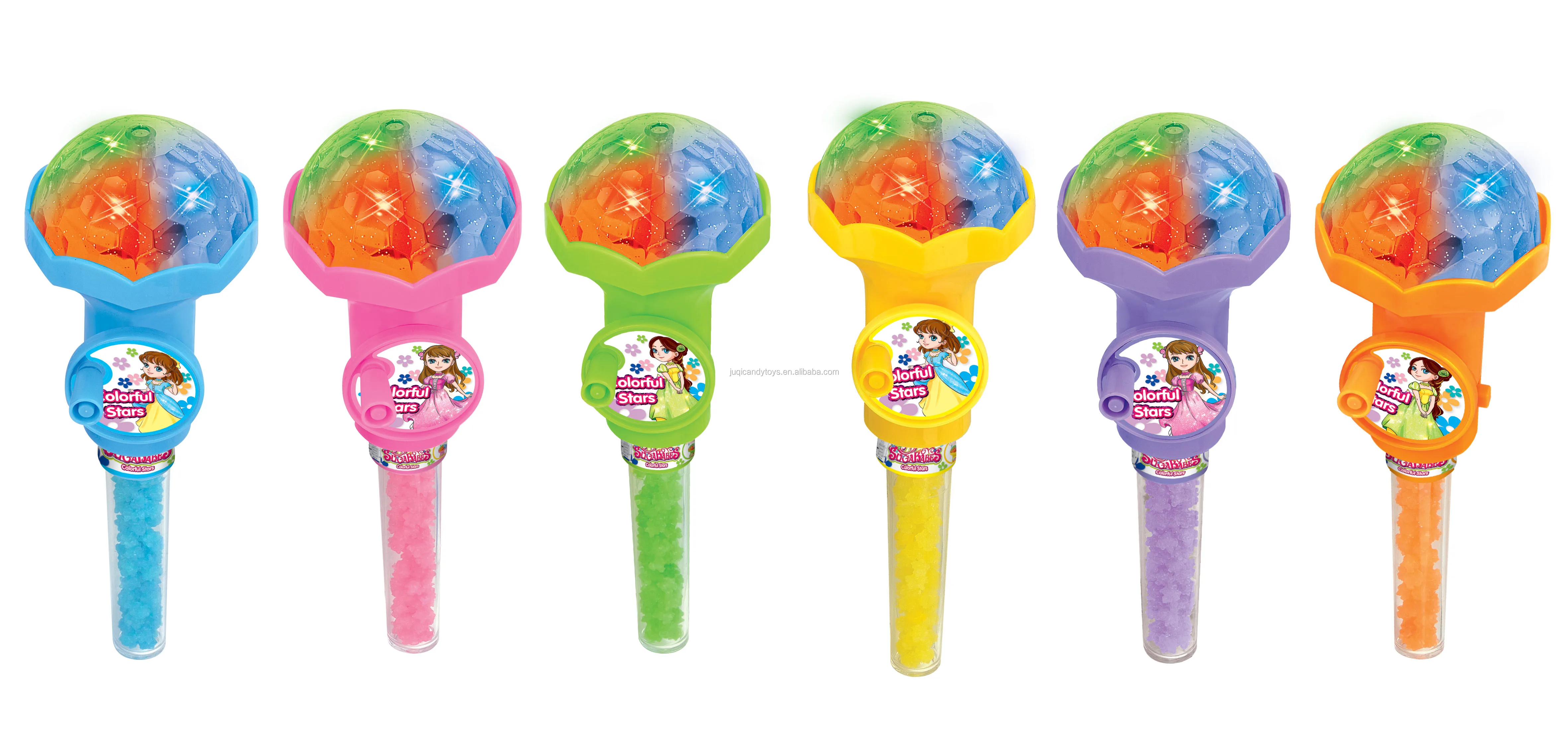 Musical Light Up Magic Wand Candy Toys Girls Confectionery Toys With Candy Buy Toys With Candy
