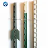 good Price 6-ft Green Metal T Post Wholesale For Sale /7 ft studded metal t post (manufacturer)