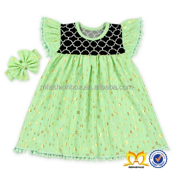 frill baby frock design