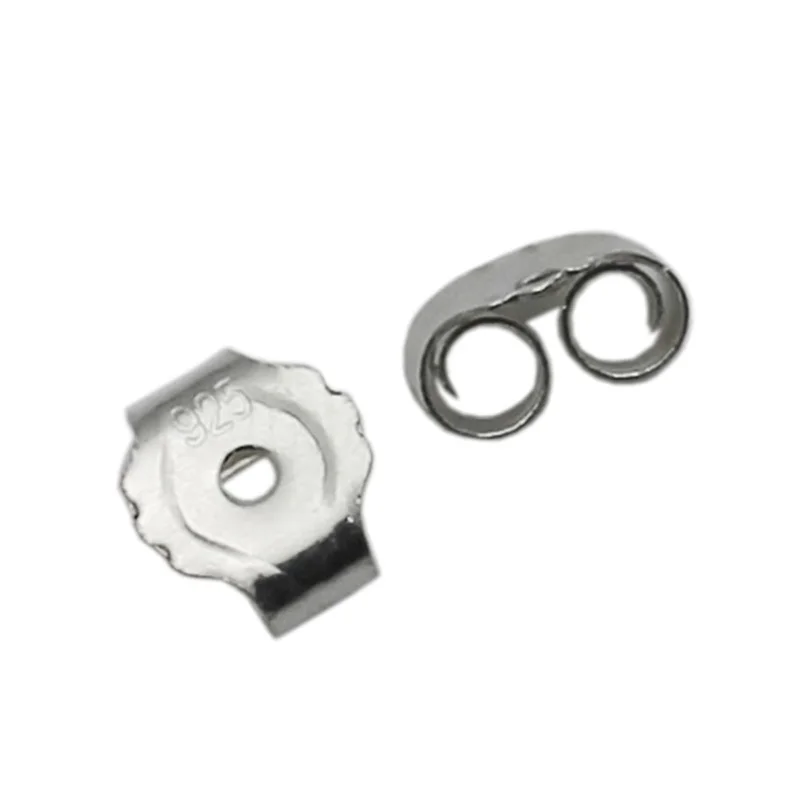 

Beadsnice 925 Silver Earring Back Stopper Ear Nuts Jewelry Finding ID 25339