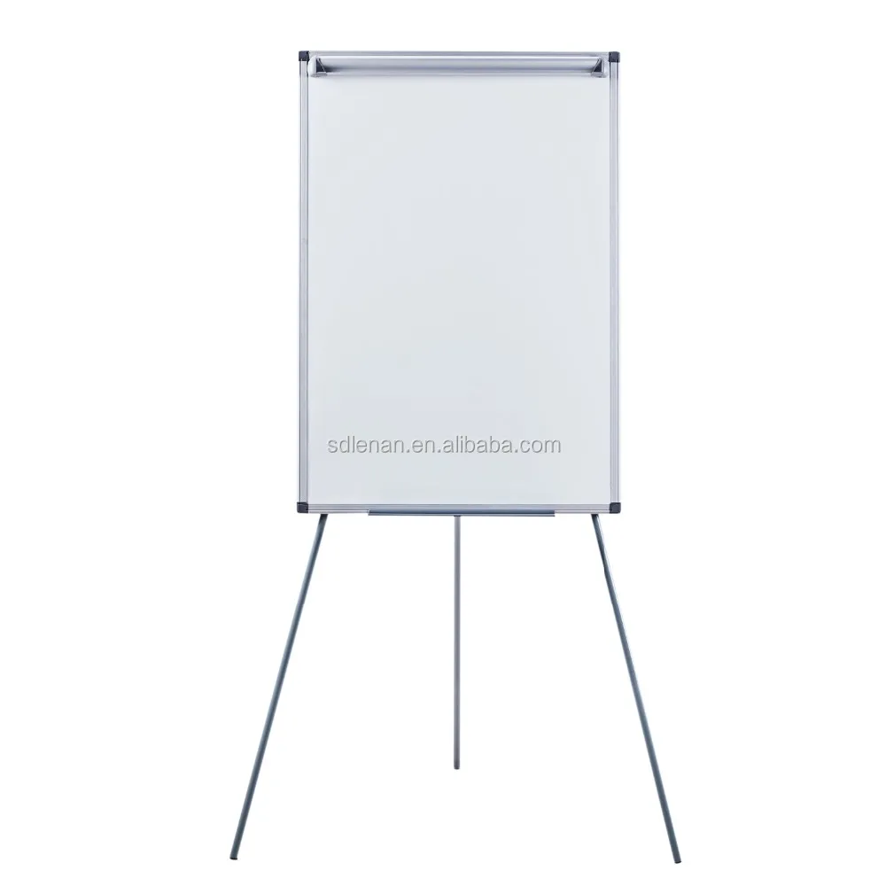 Height Adjustable Flipchart with Tripod Stand Magnetic Whiteboard Easel  with Telescopic Aluminum Stand and Sliding Paper Hanger - China White  Board, Black Board
