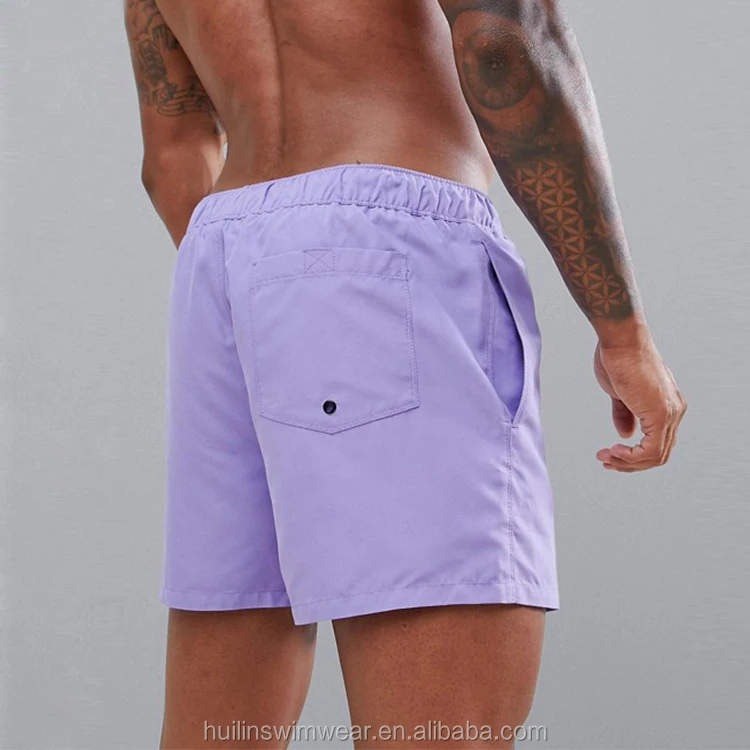 blank swim trunks