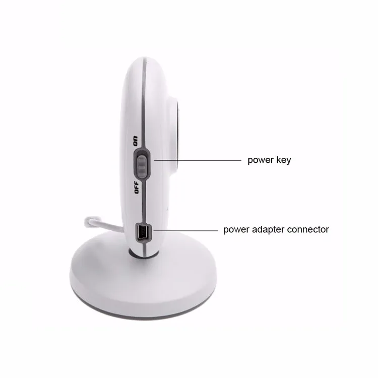 3.2Inch Color LCD Video Baby Monitor vb603 with Temperature Monitoring