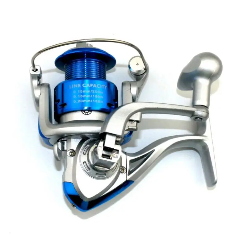 

Saltwater Fishing Reel Metal reel 5.5:1 8BB 1000 - 7000 Series, Sliver blue