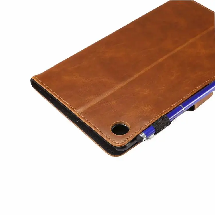 Custom New Shockproof Auto Sleep Folio PU Leather Smart Case Cover For Huawei Mediapad M5 8.4 Tablet Case