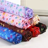 Chinese Factory Custom Digital Printed 100% Silk Satin Fabric stocklot telas en walmart para mujer falta ropa dress