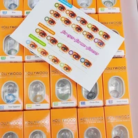 

freeshipping with case in 50 pairs luxury color lenses hollywood contact lenses halloween hollywood contact len