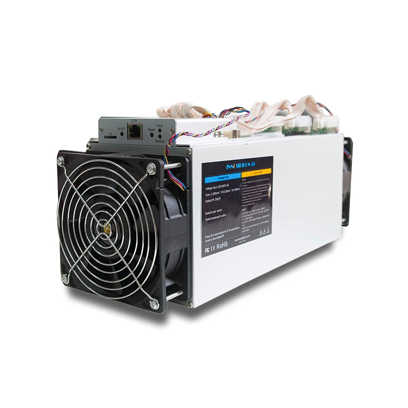 

Innosilicon A9++ A9+ A9 ZMaster 50ksol/s 620W Equihash Miner btc bitcoin mining machine USB miner with psu