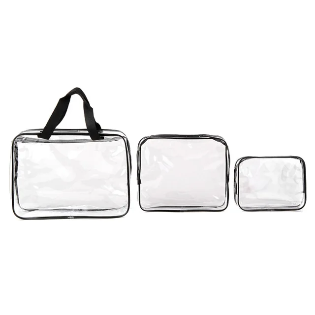 cosmetic bag transparent