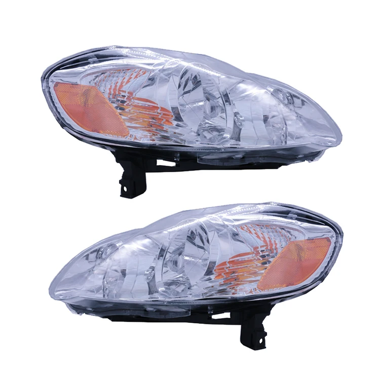 Apply To Car Jdm Headlight For Toyota Corolla Black