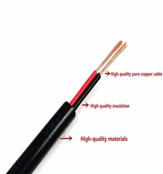 High Performance Dc 5.5x2.1mm Dc Power Cable Dc Power Cord To Open Wire ...