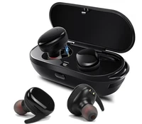 

Promotional 2018 Wireless Headphones Stereo 5.0 Bluetooth Mini Earphone In-ear TWS Earbuds for Phone