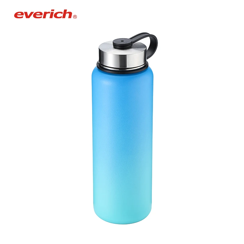 18,21,32oz 304 Double Wall Stainless Steel Vacuum Insulated Color Changing Water Bottle Flask