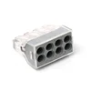 8 Port Models Wire Connectors Transparent Quick Push In Wire Connector