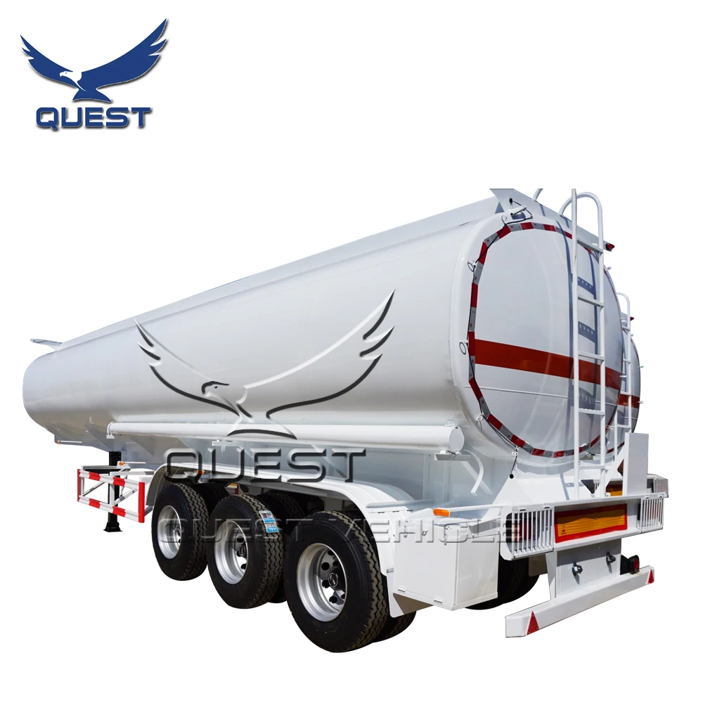 

3 Axles 42000 45000 liters Steel Aluminum Best Price Oil Diesel Fuel Tanker Tank Semi Trailer