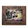 high quality cheap custom Confirmed in chris Personalized Solid Wood wedding Engraved laser picture photo Frame
