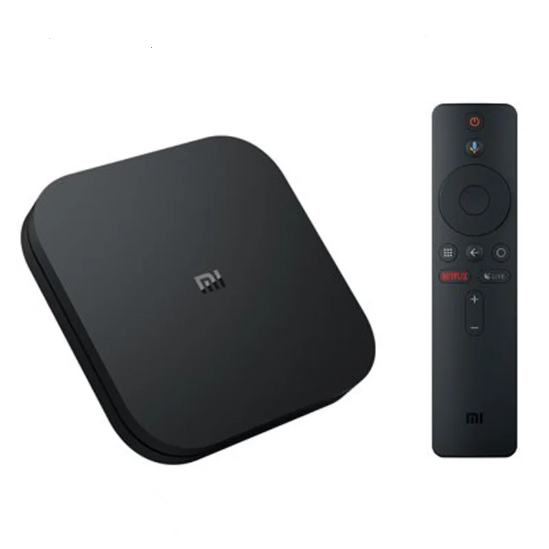 

Global Version Xiaomi Mi Smart TV Box S 4K HDR Android TV Streaming Media Player and Google Assistant Remote Smart TV MiBox S