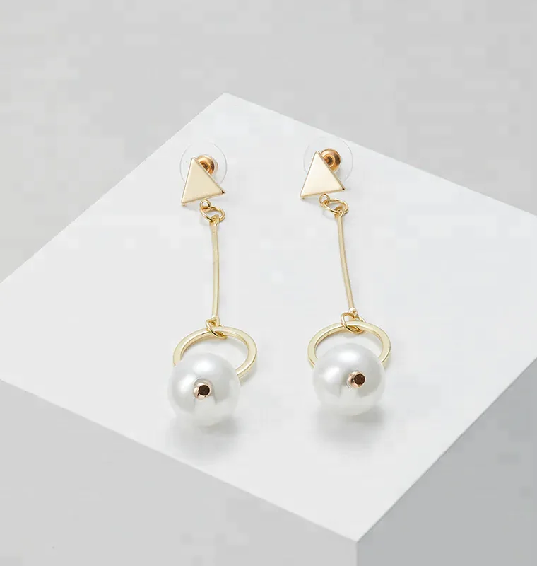 

jewellery gold pearl earrings 18k for women