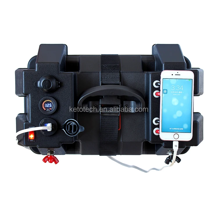 New 12v Waterproof Plastic Portable Outdoor Adventure Tralvel Camping