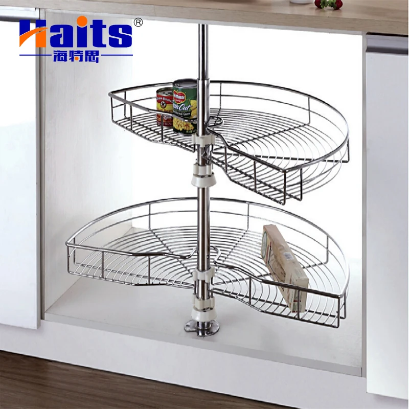 

180 Degree Revolving Corner Basket Stainless Steel Kitchen Basket