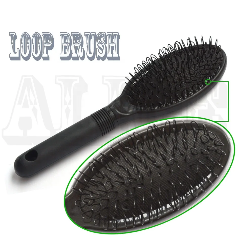 

Loop Hair Comb Brush Black Wig Combs For Wig Cap Comb Hair Extensions Weave Brush, Black,brown,yellow