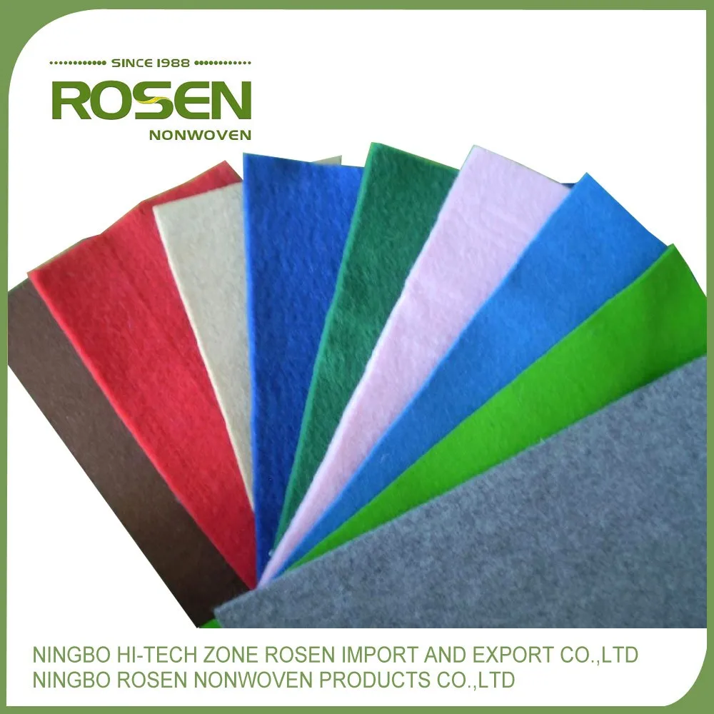 
ROSEN NONWOVEN auto decoration non slip polyester auto carpet 