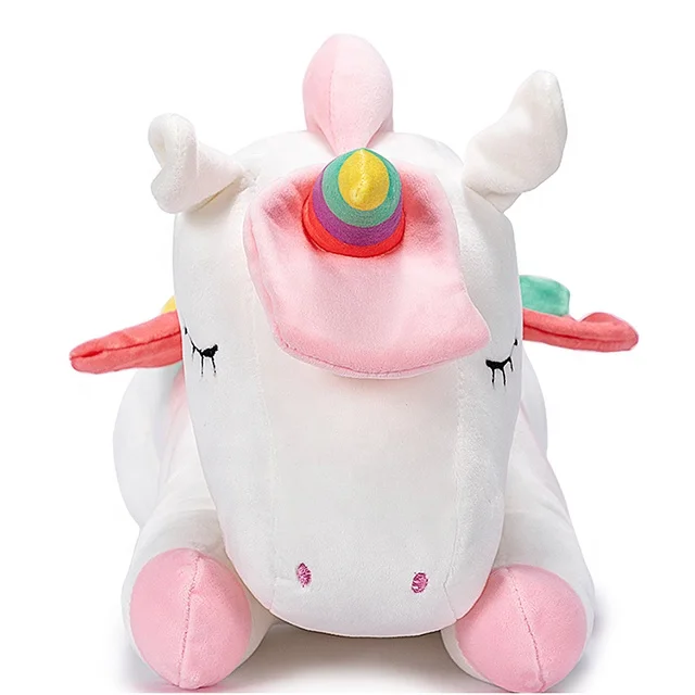 unicorn soft toy pillow