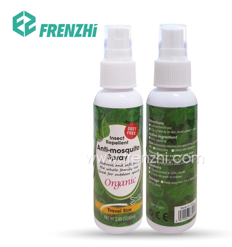 
2019 Amazon top seller Natural citronella oils deet free anti mosquito spray Baby Skin Care Oil FZ04 
