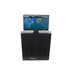 Computer Pop Up LCD Monitor Lift for conference system interior