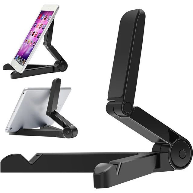 

Foldable tablet phone stand tripod folding lazy desk bracket holder for pad, Custom made