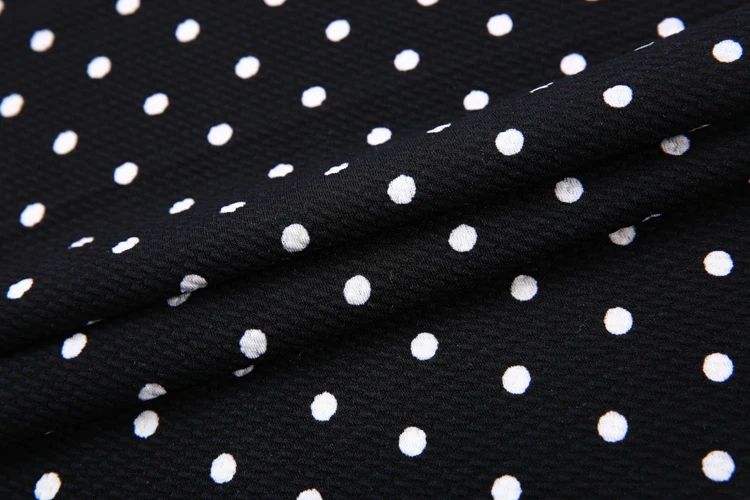 black and white polka dot upholstery fabric